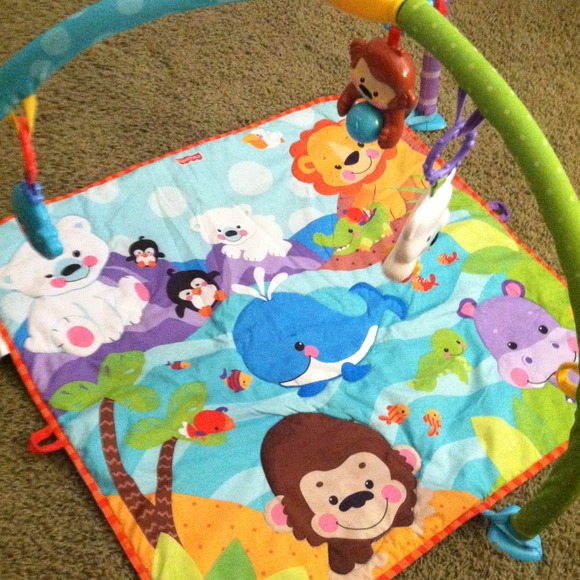 Fisher-Price Activity Gym and Baby Monitor Bundle