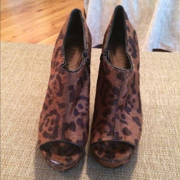 Animal print wedges - Picture 3 of 4