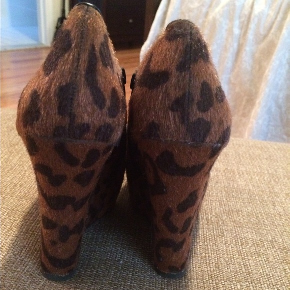 Animal print wedges - Picture 4 of 4