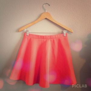Pink high waisted shirt