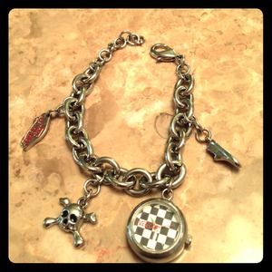 Vans charm bracelet watch