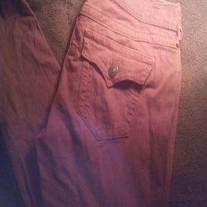 True Religion Ladies jeans "rust color"