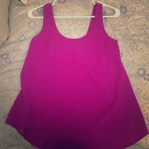 Dressy fuchsia tank top!