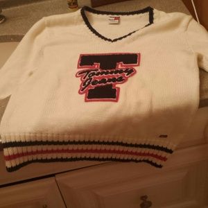 Tommy hillfiger crop sweater