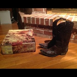 Women's Old Gringo Erin Cowgirl Boots - size 8.5