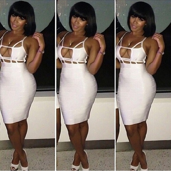 White bandage dress - Picture 1 of 1