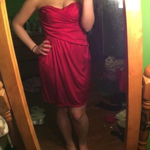 Red express dress