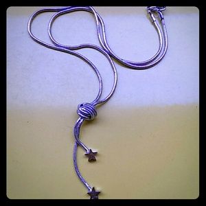 *RESERVED* @sedona12. Dropping stars necklace