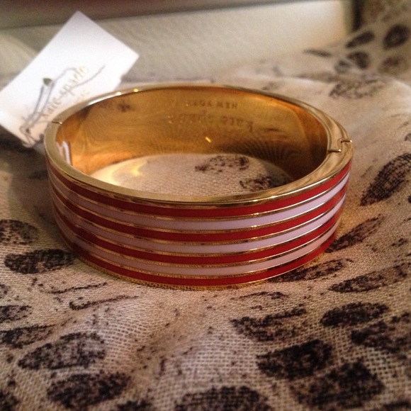 "SOLD" Host Pick kate spade Striped Idiom Bangle