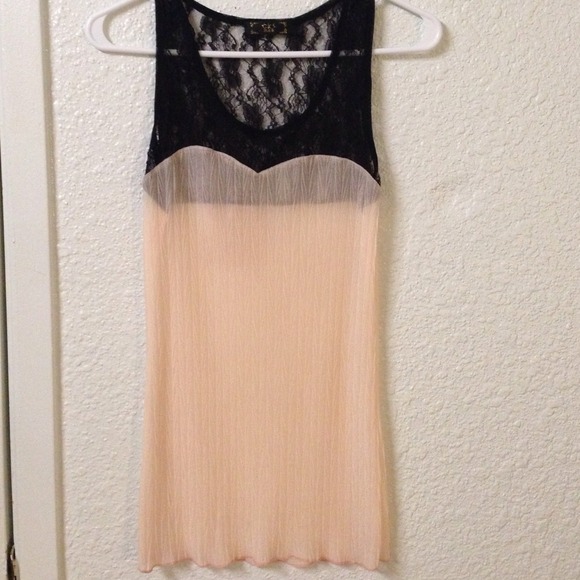 Lace tank top