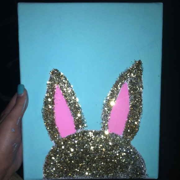 Easter bunny! Will put writing on there if wanted
