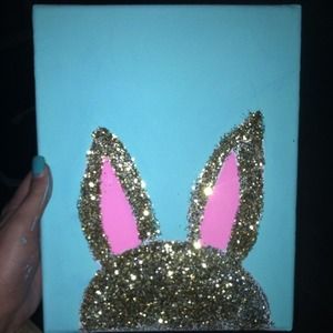 Easter bunny! Will put writing on there if wanted