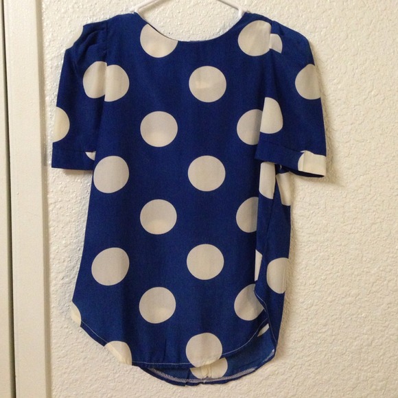 Polka dot top