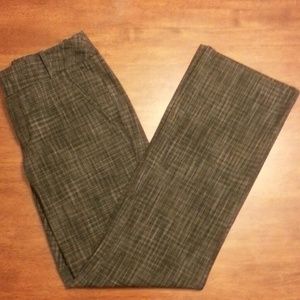 Merona Grey Crosshatched Trousers - Size 4