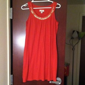 Coral sundress