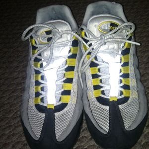 Black, yellow , gray air max 95 Men's