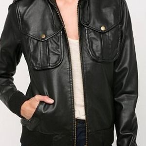 Hooded Bomber Jacket