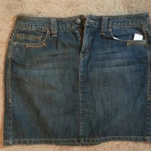 TOMMY HILFIGER Jean Mini Skirt Size 10
