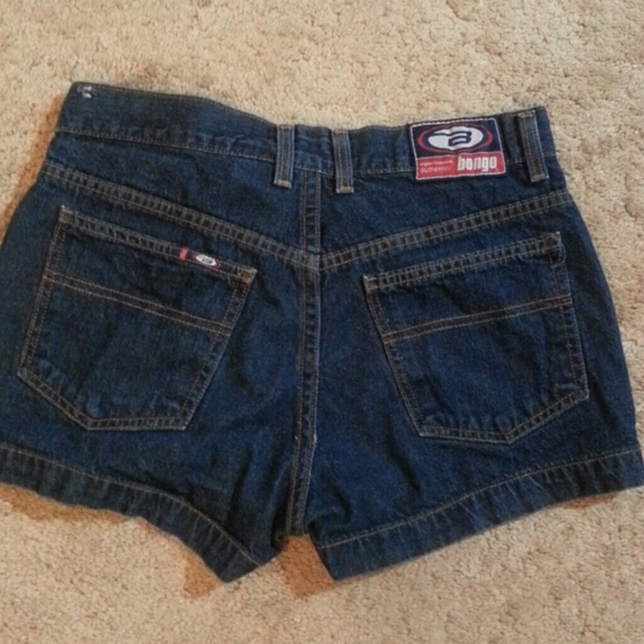 SOLD.  Bongo Jean short shorts. Dark Blue. Size 5 - Picture 3 of 4