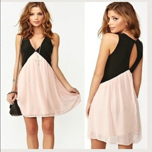 💜Black and Pink dress💜