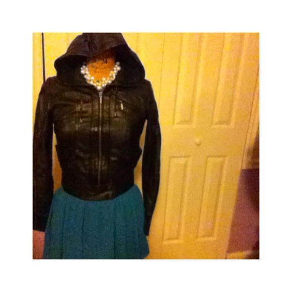 Genuine Leather Petite Topshop Jacket - Picture 3 of 4