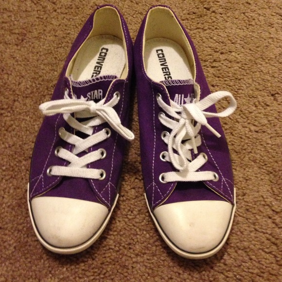 Purple converse