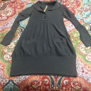Grey Sweater Dress