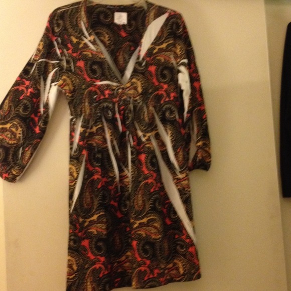 Cute warmer polyester sweater dress size xl