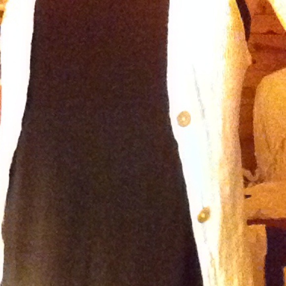 Striped cardigan/button up top - Picture 2 of 4