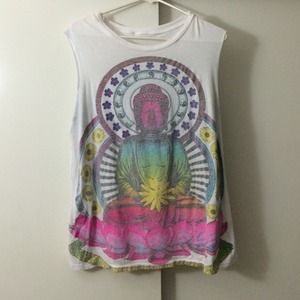 ⭐️SOLD WITH BUNDLE⭐️-Urban Outfitters Buddha Tank