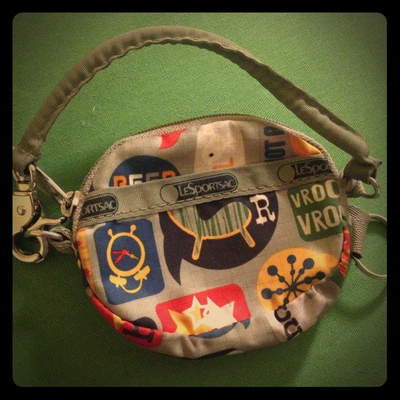 Le sportsac coin purse/wallet & keychain