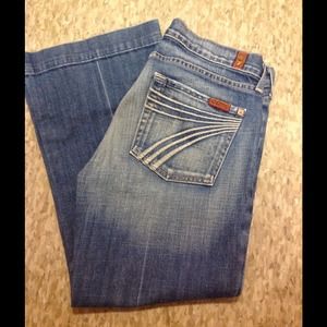 7 for all mankind capri jeans