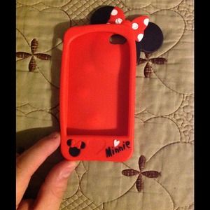 Minnie Iphone 4 Case (Silicone)