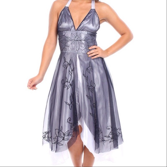 🚫Sold🚫🌟NWT🌟 Embroidered Spring Hi-Low Dress