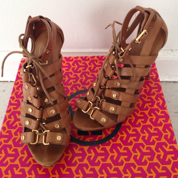 Tory Burch Roslun Gladiator Heels