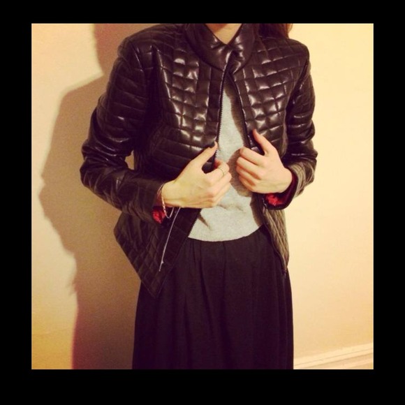 Leather jacket
