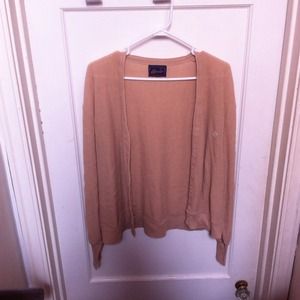 Tan Arnie Arnold Palmer Cardigan