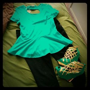 Peplum top