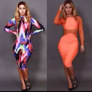 SEXY BANDAGE DRESSES FOR WOMAN