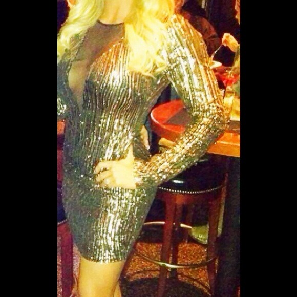 Sequin HMS party dress