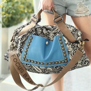 Canvas Bohemian Handbag