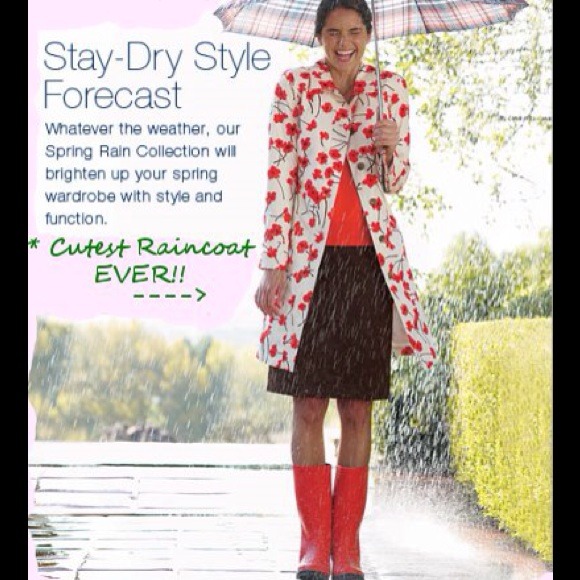 ☔️Land's End Raincoat