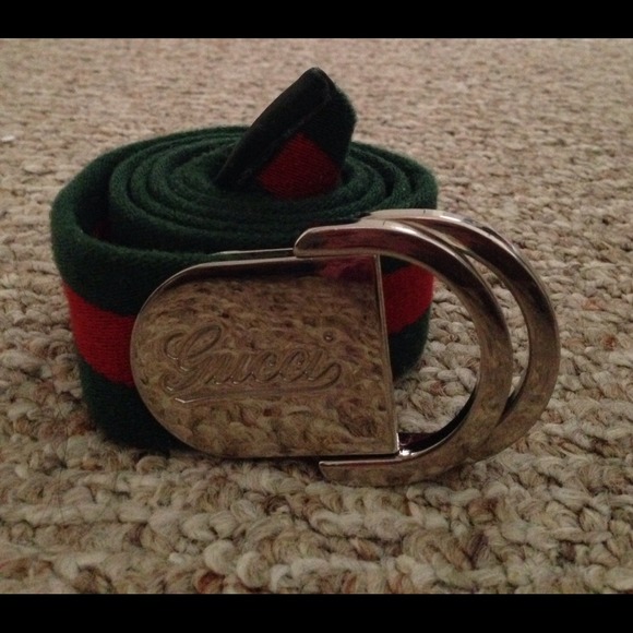 Men's Gucci Canvas Belt