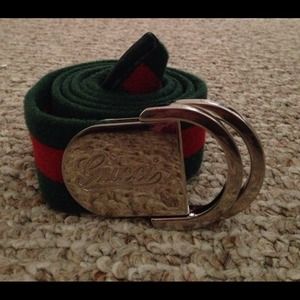 Men's Gucci Canvas Belt