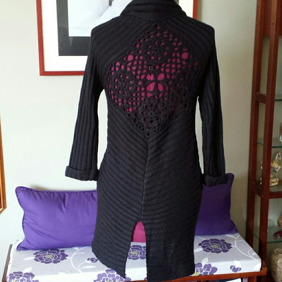 Reserve for @jean311 Long black sweater - Picture 2 of 4