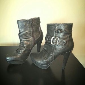 G By Guess-Dargha Pewter Bootie