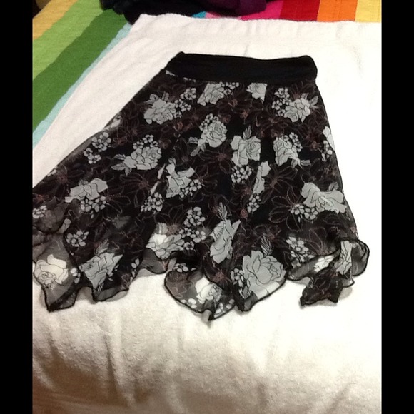 Floral skirt