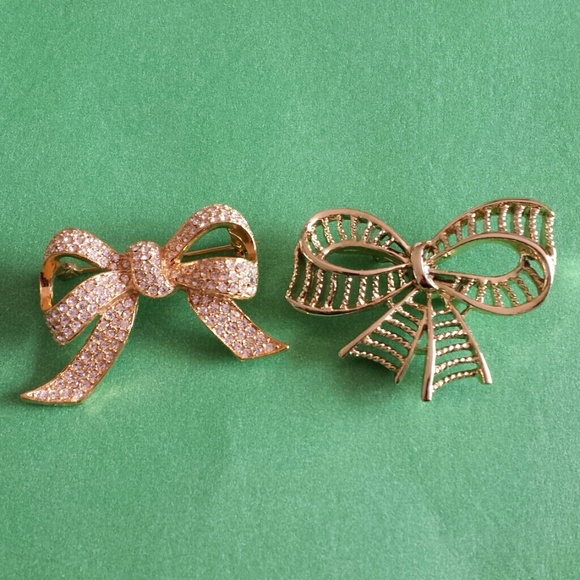 Pair of brooches