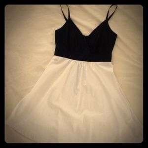 Black and White Sun Dress