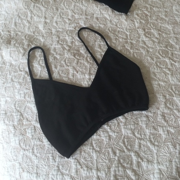 SOLD Brandy Melville black bralette